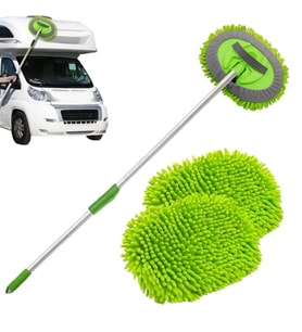 Yedek Mikrofiber Bezli Oto Yıkama Mop Seti