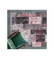 Madrid Vl Premium Yıkanabilir Pamuklu Kaymaz Tabanlı Saçaklı Kilim (Krem)