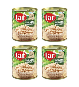 Tat Haslanmıs Kuru Fasulye 800 gr 4 Adet