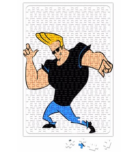 Johnny Bravo Puzzle 240 Parça Yapboz