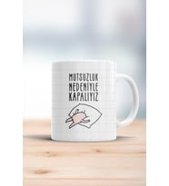 Mutsuzluk Nedeniyle Kapalıyız Kupa Bardak