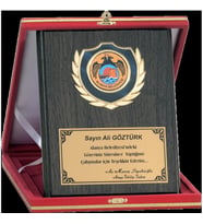ODAK KUPA - Ahşap Plaketler - PL-016 A - 18x24 cm