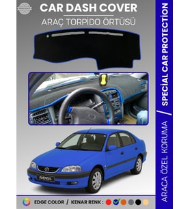 TOYOTA AVENSİS T220 (1997-2002) Torpido Örtüsü Ön Göğüs Halı Torpido Koruma Tam Uyum UV Koruma