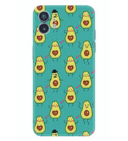 Nothing Phone 2 Kılıf Silikon Desen Özel Seri Oynayan Avokadolar 1770