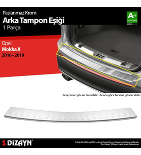 okka X Krom Arka Tampon Eşiği 2016-2019