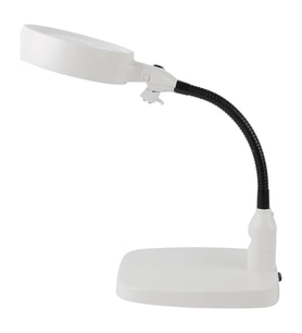 Masaüstü 10x Led Işıklı Büyüteç Okuma El Sanatları Onarım Büyüteç 7765