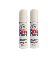 Big Shark Del.ay Erkeklere Zamanlayıcı Yeni Formülü Bakım Ve Masaj Sprayı 25 Cc X 2 Adet