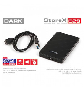 DARK DARK DK-AC-DSE29 2.5" USB 3.0 SATA HDD KUTU