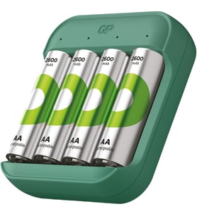 Batteries B423 USB Pil Şarj Cihazı 4 Adet 2600 AA Kalem Pilli Set