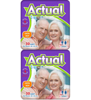 Actual Yetişkin Bezi Bel Bantlı M - Medium - Orta 60 Adet (2PK*30)