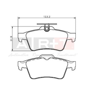 ARKA FREN BALATASI RENAULT LAGUNA-III / CITROEN C5-III / FORD CMAX FOCUS II-III KUGA II TOURNEO CON NECT / OPEL VECTRA-C / MAZDA 3-5 / VOLVO S40-V40