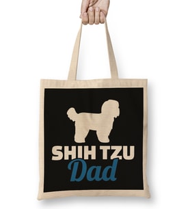Shih Tzu Dad Bez Çanta Uzun Saplı