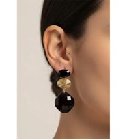 ZİRKON TAŞLI ŞIK SALLANTILI KÜPE 4,5 CM.