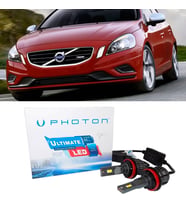 Volvo S60 Led Xenon Kısa Far Ampulü H7 Ultimate 9500 Lumens Yeni Seri Beyaz