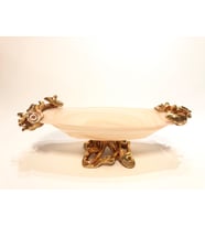 Royal Art Murano Amber Gold Dekoratif Cam Büyük Gondol