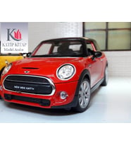 Welly New Mini Hatch Kırmızı-Siyah 1/24 Model Araba