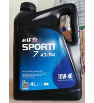 elf SPORTI 7 A3/B4 10W-40 4L (Benzin&Dizel) Ü.Y.2024