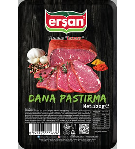 Erşan Dilimli Seçme Pastırma 120 Gr