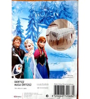 FROZEN BASKILI MASA VE ÇOCUK OYUN ÖRTÜSÜ (150*180 cm) (Bej)