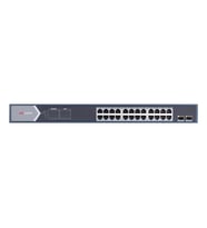 HIKVISION 24port PoE 250w 2-SFP Gigabit Yönetilemez Switch DS-3E0526P-E/M