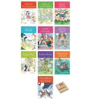 İş Çocuk İngilizce Alice Anne Black Heidi Little Oliver Peter Robin Robinson The Call Of 10lü Set