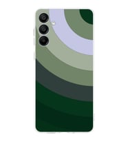 PrintiFy Samsung Galaxy A16 Uyumlu Kamera Korumalı Renk Cümbüşü C Tasarımlı Şeffaf Silikon Kılıf