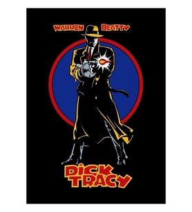 Dıck Tracy Movıe Full Body Tablo Ahşap Poster Dekoratif