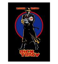 Dıck Tracy Movıe Full Body Tablo Ahşap Poster Dekoratif