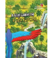A Bird Landed on a Tea Flower - Self Confidence