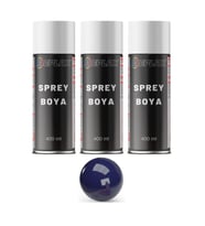 3 Adet Ral 5002 Lacivert Sprey Boya 400 Ml.