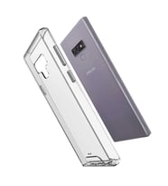 Samsung Galaxy Note 9 Kılıf Şeffaf Sararmaz Gard Silikon (Renksiz)