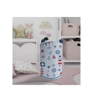 MEKTA HOME BEBEK VE ÇOCUK ODASI Denizci Motif Desenli Oyuncak Sepeti