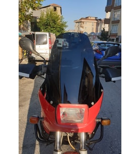 MOTOCAM Bmw F 650 Ön Cam 1993-2000 Model 43cm Siyah Renkli 4mm İADE YOKTUR