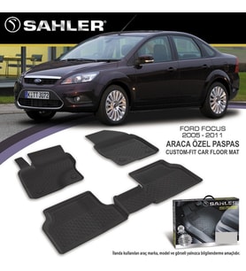 Ford Focus 2 Havuzlu Paspas 4,5D Sahler 2005-2011 Arası