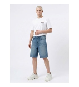 Loft Super Baggy Fit Mavi Erkek Şort Lf2043050