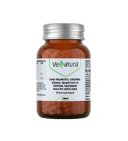 VeNatura Saw Palmetto, Likopen, Çinko, Selenyum 60 Yumuşak Kapsül