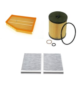 B-M-W 6 SERİSİ E63 E64 645 Ci Benzin 2004-2005 3Lü Hava + Yağ F. + Polen