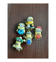Terlik Süsü-terlik Tokası Minion 5'li Set