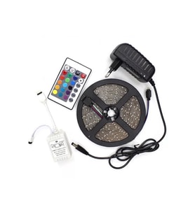 Şerit Led 5 Metre Kumandalı Animasyonlu RGB GO-53-vice 00817