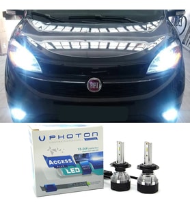 Fiat Doblo D4 Led Xenon Sis Farı Ampulü H11 Access Yeni Seri Beyaz 2015-2023