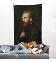 John Peter Russell - Vincent van Gogh Duvar Örtüsü-7469