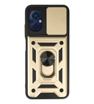 Poco M5 Kılıf Pars Lens Yüzüklü Silikon -