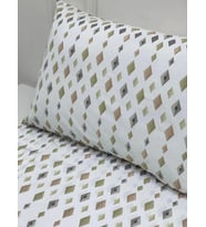NİVEMESHOME DÖRTGEN MODEL DESENLİ 2 Lİ YASTIK KILIFI KAPAKLI 50X70