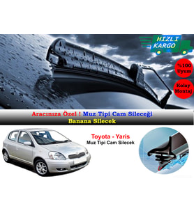 Toyota Yaris Muz Silecek Takımı 1998-2005