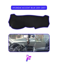 HYUNDAİ ACCENT BLUE (2011-2017) Torpido Örtüsü Güneşten Korur Kolay Montaj Tam Uyum TC41