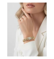 Küba Zinciri 14K Vip Seri Cuban Lınk Hip Hop Rhinestone Çelik Bileklik