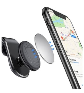 Araba Klimasına Takılan Mandallı 360 Mıknatıslı Telefon Tutucu