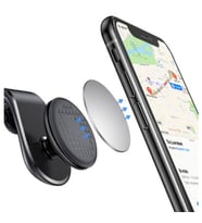 Araba Klimasına Takılan Mandallı 360 Mıknatıslı Telefon Tutucu