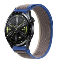 Huawei Watch GT3 Elite-Active 46mm-GT3 Pro-GT3 Se 22mmUyumlu Wander Trail Loop Kordon (Mavi)
