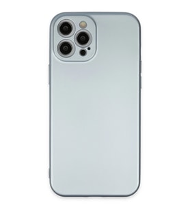 Pilelistore   iPhone 12 Pro Max Kılıf Nano içi Kadife Silikon - Sky Blue